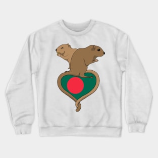 Gerbil Bangladesh (light) Crewneck Sweatshirt